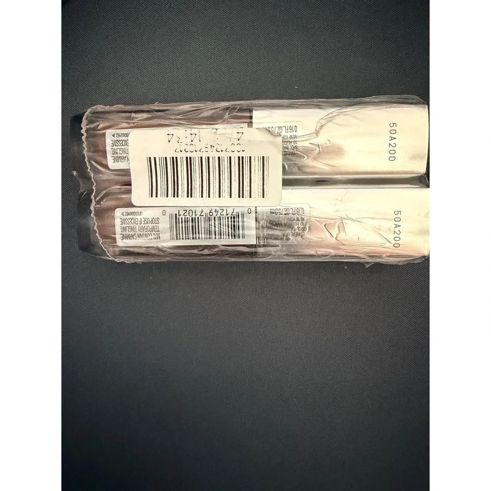 L'Oreal Plump‎ Ambition Lip Oil Womens 2-Pack Brown Hyaluronic NWT